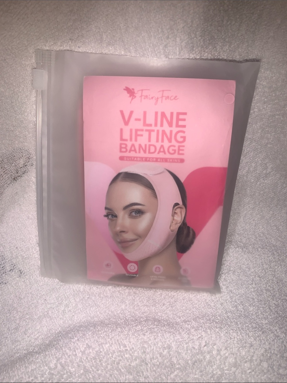 Diane Von Furstenberg Pink Sleep Mask with Skincare & Suncare Set - Picture 4 of 4